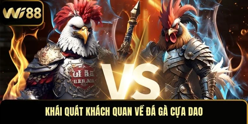 Khái quát khách quan về đá gà cựa dao