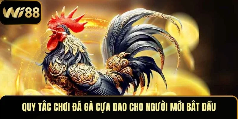 Quy tắc chơi đá gà cựa dao cho người mới bắt đầu