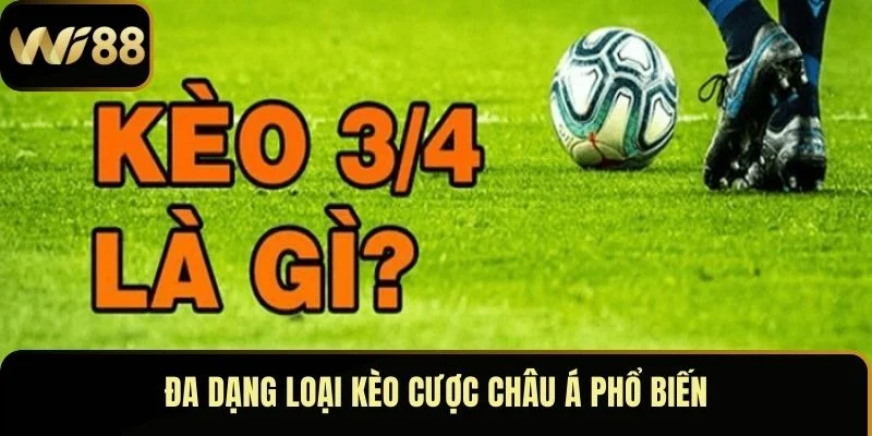 Kèo Châu Á – Hiểu Chuẩn, Soi Đúng, Cược Hấp Dẫn Tại Wi88 3 Đa dạng loại kèo cược châu Á phổ biến