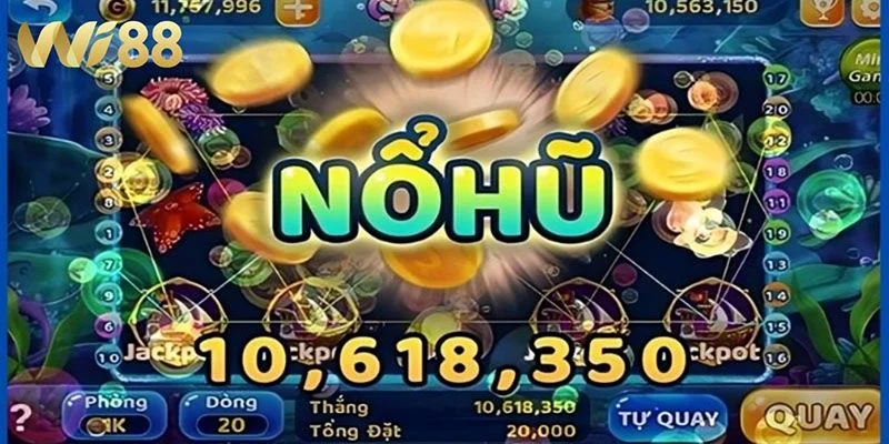 Nổ Hũ Xèng – Kho Báu Slot Triệu Xu Tại Nhà Cái Wi88 2 Wi88 cung cấp hàng trăm chủ đề nổ hũ xèng